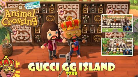 animal crossing gucci dress|Gucci GG Island Tour! .